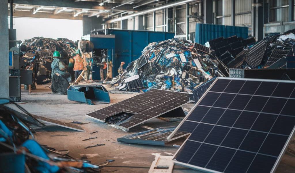 "Les défis du recyclage des panneaux solaires : solutions pour une économie circulaire"